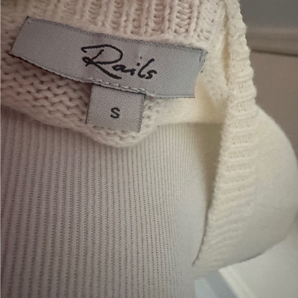 Rails White Lemon Pattern Sweater - Picture 9 of 10
